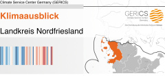 Teaserbild Klimaausblicke Landkreise fuer GERICS Startseite